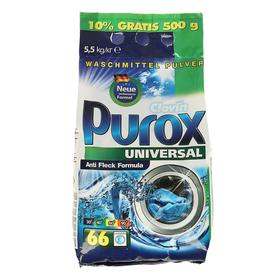 Стиральный порошок Purox Universal, универсальный, 5.5 кг 2298976