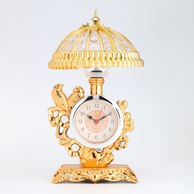 Часы-светильник 'Попугаи', с будильником, 16 х 31 см