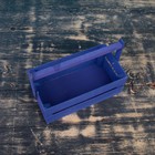 Кашпо деревянное 24.5×13.5×9 см "Двушка Лайт", двухреечное, фиолетовый Дарим Красиво - Фото 2