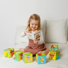 Мягкие кубики «Сказки в картинках», набор - Фото 4