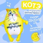 Игрушка-антистресс «Всё будет замурчательно», кот, 28х20 см - Фото 1