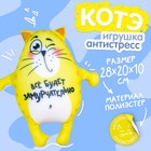 Игрушка-антистресс «Всё будет замурчательно», кот, 28х20 см - фото 6043442