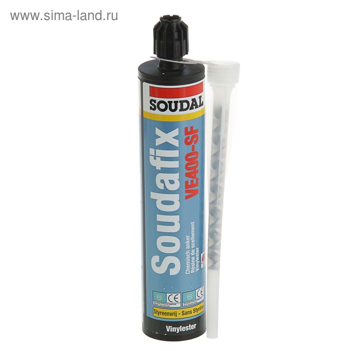 Химический анкер Soudal Soudafix VE400-SF, 280 мл - Фото 1
