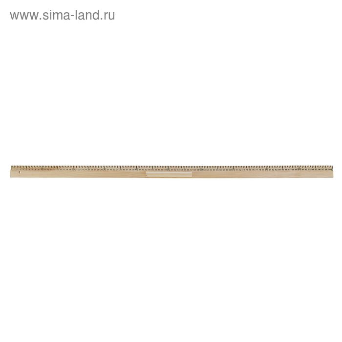 Линейка для школьной доски (классная) 100 см, деревянная, Россия - Фото 1