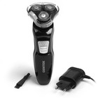 Электробритва Centek CT-2164, роторная, 3 плавающие головки, черная - Фото 1