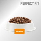 Сухой корм Perfect Fit для чувствительных кошек, индейка, 650 г 2334474 - фото 44914