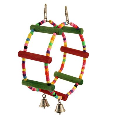Игрушка Triol «Качели-колесо» для птиц, 25×7×8 см