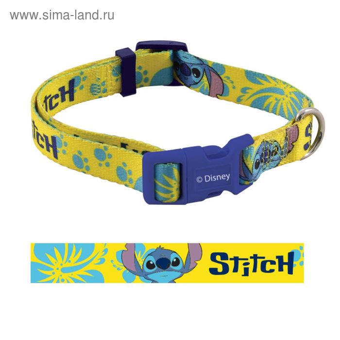 Ошейник Triol-Disney Stitch М нейлон 20мм*35-50см - Фото 1