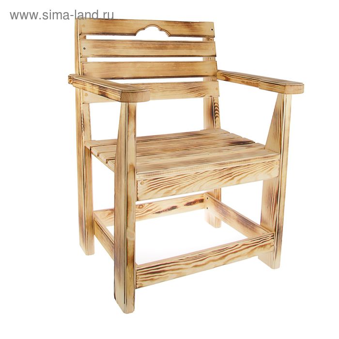 Кресло к набору Дачный  классический(обожжённый , лакированный) - Фото 1