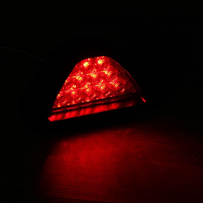 Туманный фонарь 12 led, 12 В, красный