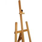 Мольберт, 180 см, с большим держателем для холста, бук - Фото 3