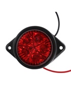 Габаритный фонарь светодиодный, 12 В, красный, пластик - Фото 5
