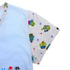 Пижама женская (футболка, бриджи) ПК138 МИКС, размер 60 - Фото 6