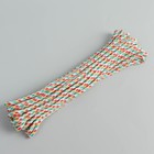 Шнур высокопрочный Доляна, d=6 мм, 10 м, МИКС - Фото 1