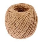 Шпагат джутовый, скрученный d=1.5 мм, 60 м, цвет натуральный - Фото 1