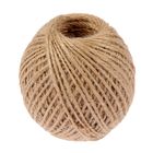Шпагат джутовый, скрученный d=1.5 мм, 100 м «Шнурком», цвет натуральный - Фото 1