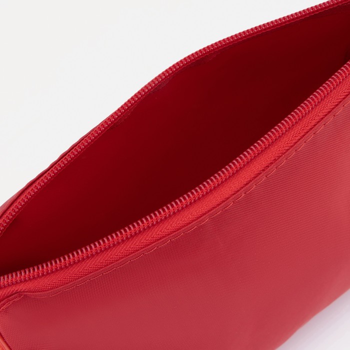 Косметичка на молнии, цвет красный 2310978