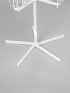 Стойка буклетница вращающаяся для открыток, напольная, 108 карманов (54 А5, 54 А6), 55.8×61.4×173.3 см, белая - Фото 4