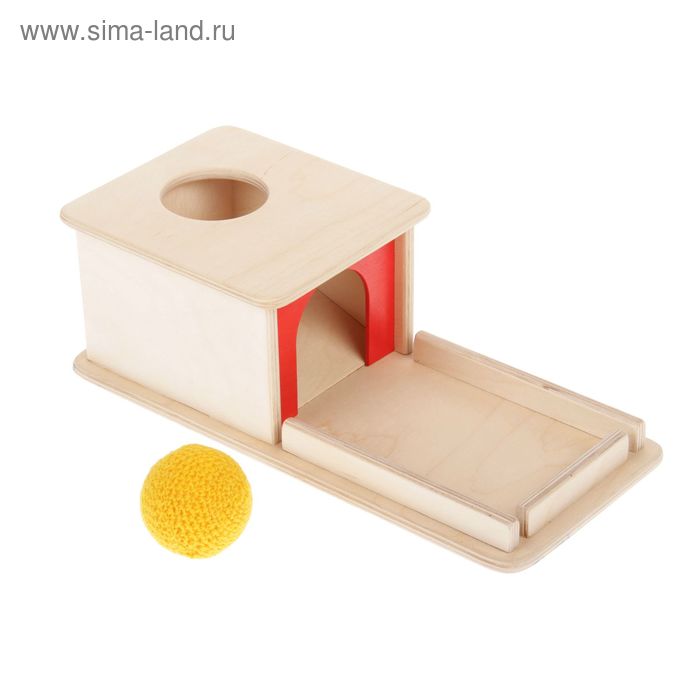 Развивающий материал "Коробочка с шариком" - Фото 1