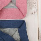 Комплект для девочки (толстовка, брюки), рост 110-116 см, цвет синий меланж 284-М - Фото 5