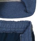 Комплект для мальчика (толстовка, брюки), рост 110-116 см, цвет синий меланж 184-М - Фото 7
