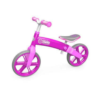 Беговел Yvolution Velo Balance, розовый