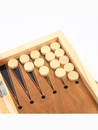 Шахматы нарды шашки «Цейтнот», 3 в 1, классические, 24×24 см - Фото 6