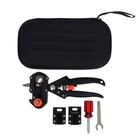 Набор профессиональный: секатор прививочный, 2 насадки, отвёртка, гаечный ключ, в чехле, Greengo - Фото 1