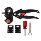 Набор профессиональный: секатор прививочный, 2 насадки, отвёртка, гаечный ключ, в чехле, Greengo - Фото 3