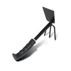 Мотыжка комбинированная, длина 30 см, 3 зубца, пластиковая ручка, Greengo - Фото 2