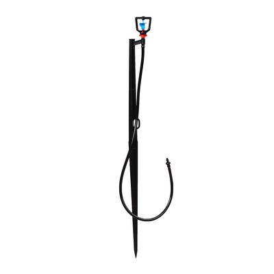 Форсунка-ороситель разбрызгивающая для капельного полива, h=56 см, с пикой, пластик, Greengo