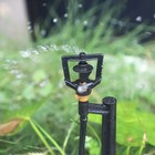 Форсунка-ороситель разбрызгивающая для капельного полива, h=56 см, с пикой, пластик, Greengo - Фото 6