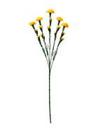 Цветы искусственные «Гвоздика кустовая», h=60 см, жёлтые - Фото 4