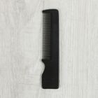 Расчёска с ручкой, цвет чёрный - Фото 3