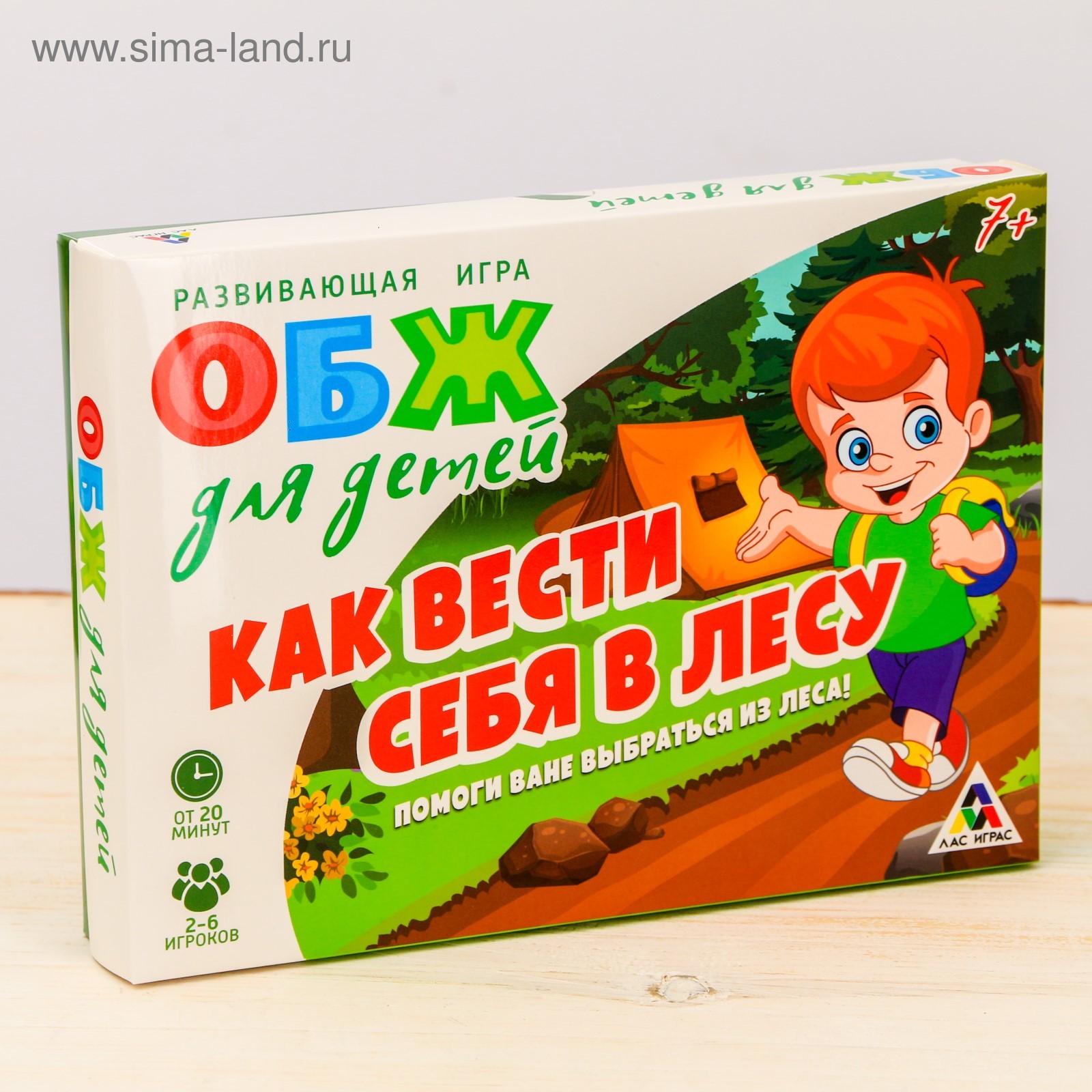 Развивающая игра «ОБЖ для детей. Как вести себя в лесу»