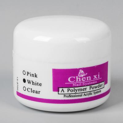 Акриловая пудра для ногтей, 5 гр, цвет белый