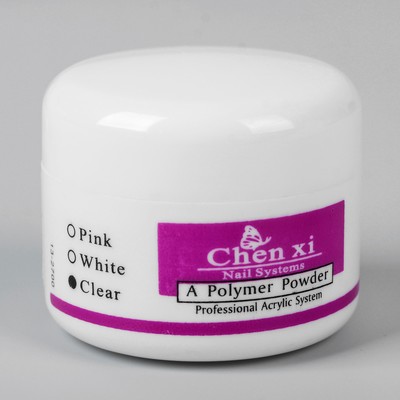 Акриловая пудра для ногтей, 5 гр, цвет прозрачный