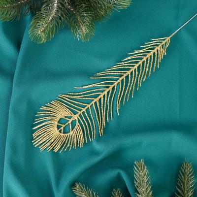 Декор блеск «Перо павлина», h=35 см, МИКС