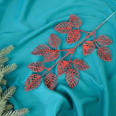 Декор блеск «Ветка березы», h=40 см, МИКС