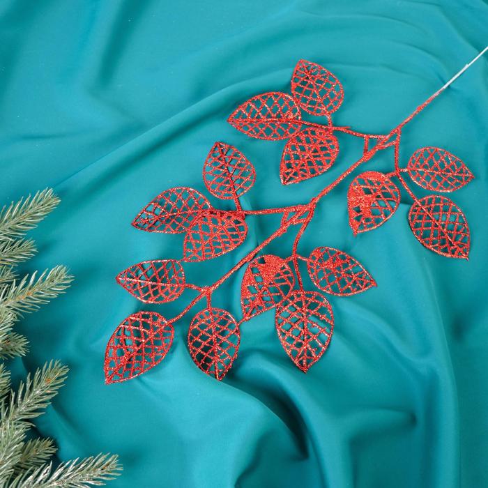 Декор блеск «Ветка березы», h=40 см, МИКС - Фото 1