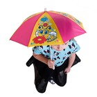 Зонт детский механический "Улыбайся", r=26см, цвет розовый/жёлтый - Фото 4