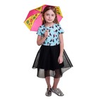 Зонт детский механический "Улыбайся", r=26см, цвет розовый/жёлтый - Фото 2
