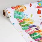 Клеёнка на стол Доляна, на нетканой основе, ширина 137 см, рулон 20 м - Фото 4