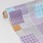 Клеёнка на стол Доляна, на нетканой основе, ширина 137 см, рулон 20 м - Фото 4