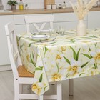 Клеёнка на стол Доляна, на нетканой основе, ширина 137 см, общая толщина 0.19 мм, рулон 20 м - Фото 1