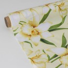 Клеёнка на стол Доляна, на нетканой основе, ширина 137 см, общая толщина 0.19 мм, рулон 20 м - Фото 4