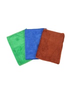 Тряпка для мытья автомобиля, Grand Caratt, микрофибра, 200 г/м², 20×30 см, набор 3 шт. - Фото 4