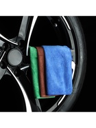 Тряпка для мытья автомобиля, Grand Caratt, микрофибра, 200 г/м², 20×30 см, набор 3 шт. - Фото 6
