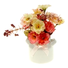 композиция мини стиль 14*8 см бантик бусинка розы - Фото 1