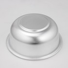 Миска-тазик алюминиевая, 6,8 л, d=32 см, толщина 1,6 мм - Фото 3